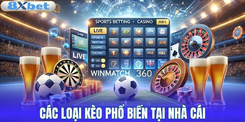 Các loại kèo phổ biến tại nhà cái