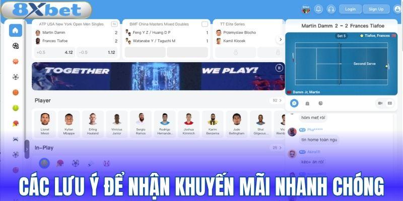 Các lưu ý để nhận khuyến mãi nhanh chóng