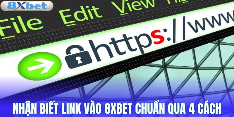 Nhận biết link vào 8XBET chính xác qua 4 cách